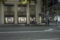 Nighttime in Los Angeles: Cityscape of California