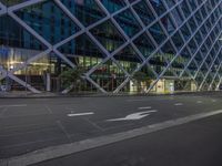 Nighttime in the Metropolis: High-Rise Building Illuminated