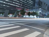 Nighttime in the Metropolis: A Lit-Up Cityscape