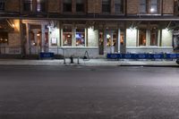Nighttime in New York City: A Glimpse of Architectural Marvels