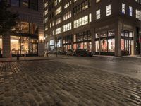 Nighttime Panorama of New York City