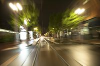 Nighttime in Portland: A Rig Shot Through the City Streets of Oregon