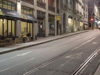 Nighttime in Porto, Portugal: Street Lights-001