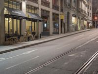 Nighttime in Porto, Portugal: Street Lights 002