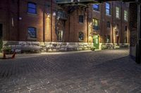 Nighttime Residential Area in Toronto, Ontario