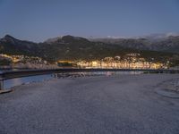 the view of town and sea along the coast is amazing, so it's really romantic