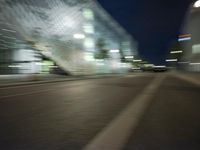 Nighttime Snapshot of Modern Architecture in Berlin, Germany