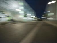 Nighttime Snapshot of Modern Architecture in Berlin, Germany