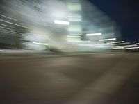 Nighttime Snapshot of Modern Architecture in Berlin, Germany