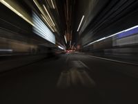 Nighttime Streets of New York City