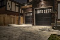 Nighttime Suburban Residential Area 002