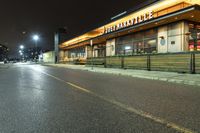 Nighttime Toronto City Lights and Restaurants 002