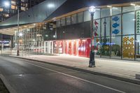 Nighttime in Toronto: Cityscape with Urban Design