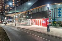 Nighttime in Toronto: Cityscape with Urban Design