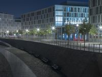 Nighttime Urban Design in Berlin, Germany