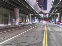 Nighttime Urban Landscape: City Architecture