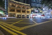 Nighttime Urban Landscape in Hong Kong