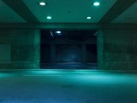 Nighttime Urban Underpass in the City - 001