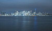 Nighttime View of San Francisco Cityscape