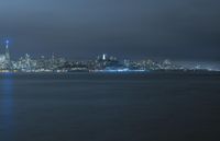 Nighttime View of San Francisco Cityscape