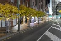 Nighttime in Wellington: City Lights