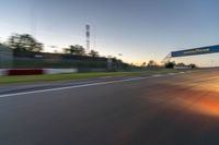 Nürburgring Nordschleife in Germany at Dawn