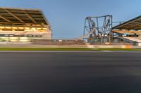 Nordschleife Race Track in Germany at Dawn