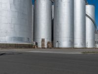 North Island, New Zealand: Industrial Area View