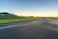 Nürburgring, Germany: Dawn under a Clear Sky