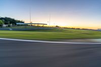 Nürburgring Germany: Dawn Racing Under Clear Skies