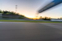 Nürburgring Nordschleife Profile at Dawn in Europe