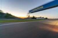 Nürburgring Nordschleife Profile at Dawn in Europe