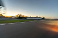 Nürburgring Nordschleife Profile at Dawn in Europe