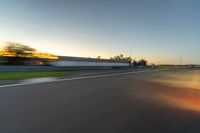 Nürburgring Nordschleife Profile at Dawn in Europe