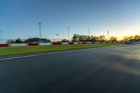 Nürburgring Nordschleife Race Track in Germany at Dawn