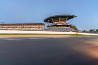 Nürburgring Race Track in Germany at Dawn