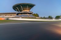 Nürburgring Race Track in Germany at Dawn