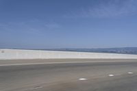 Ocean Horizon: Blue Sky and Clear Atmosphere
