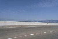 Ocean Horizon: Blue Sky and Clear Atmosphere