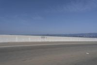 Ocean Horizon: Blue Sky and Clear Atmosphere