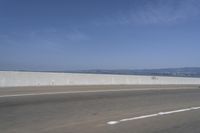 Ocean Horizon: Blue Sky and Clear Atmosphere