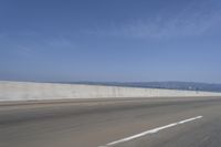 Ocean Horizon: Blue Sky and Clear Atmosphere