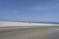 Ocean Horizon: Blue Sky and Clear Atmosphere