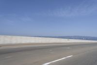 Ocean Horizon: Blue Sky and Clear Atmosphere