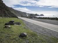 Ocean View Along the Coastal Road of Big Sur