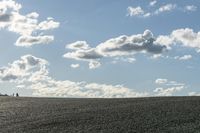 Ocean View: Blue Horizon and Clouds