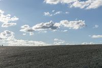 Ocean View: Blue Horizon and Clouds