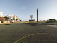 Ocean Views from a Portugal Basketball Court