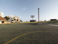 Ocean Views from a Portugal Basketball Court
