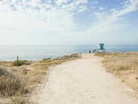 Off-Road Beach Track: Sand and Gravel Adventure
